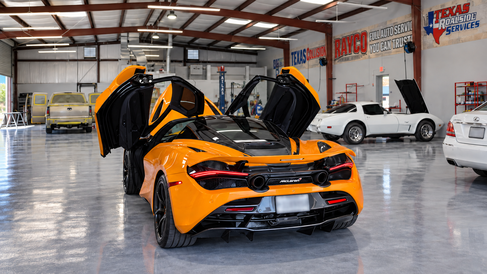 Orange McLaren